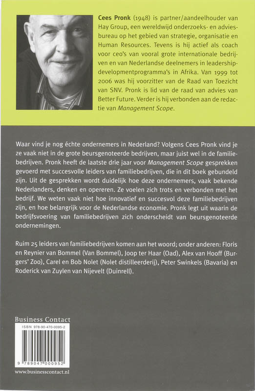 Ondernemen zit in je bloed achterkant