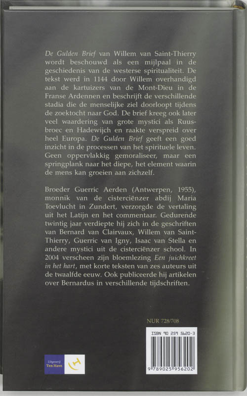 De Gulden Brief achterkant