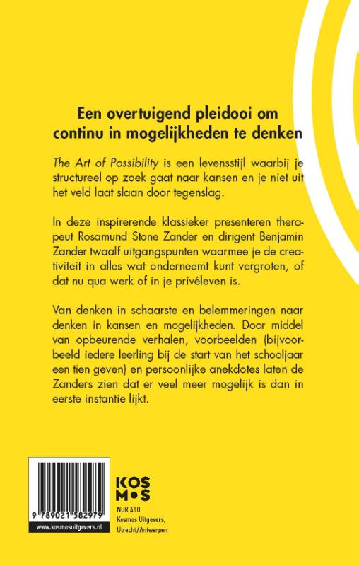 The Art of Possibility achterkant