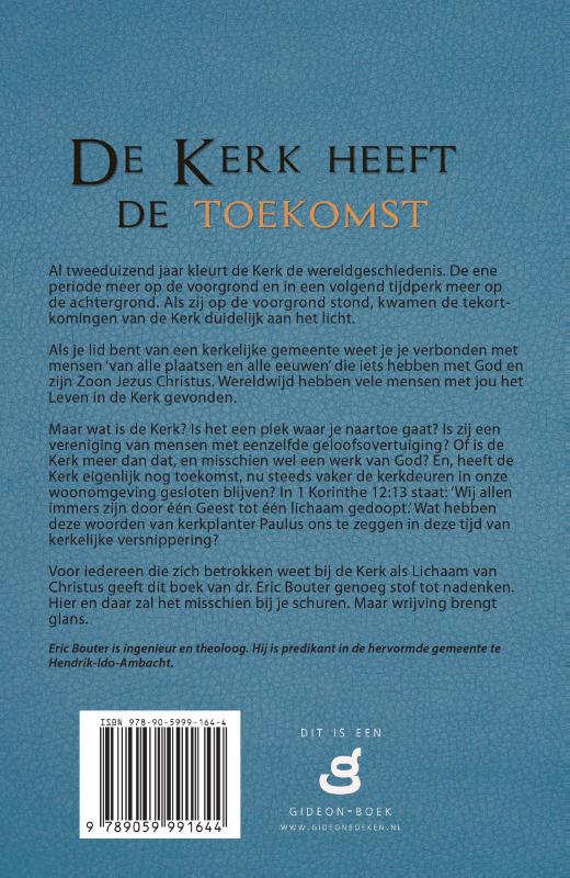 De kerk heeft de toekomst achterkant