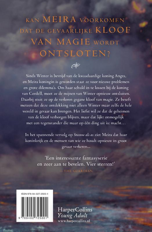 IJs als vuur achterkant