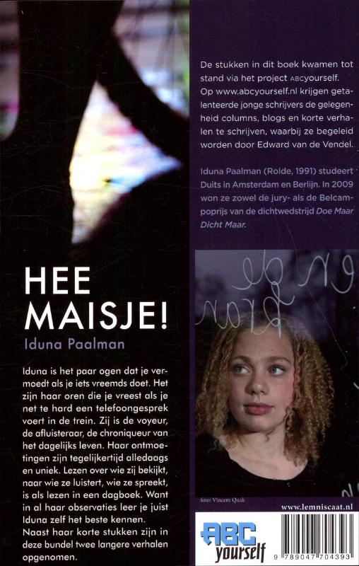 Hee maisje! achterkant