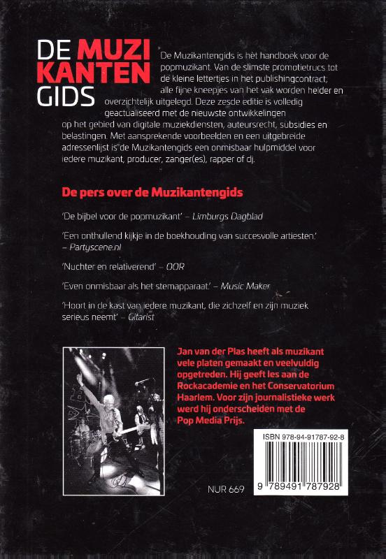De muzikantengids achterkant