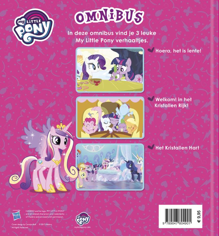 My Little Pony, Omnibus achterkant