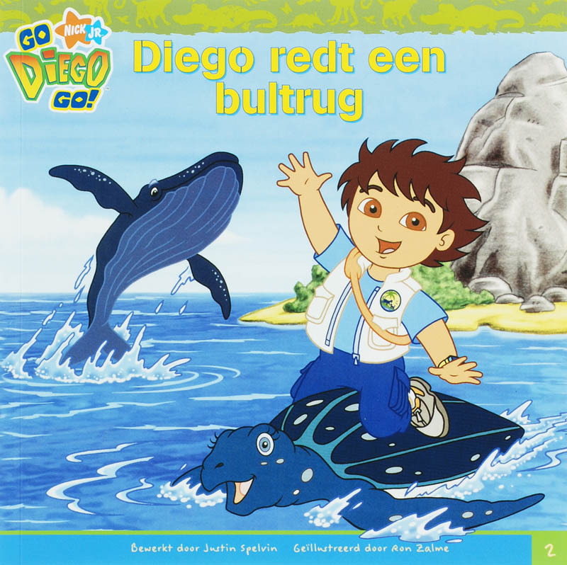 Diego redt een bultrug / Diego