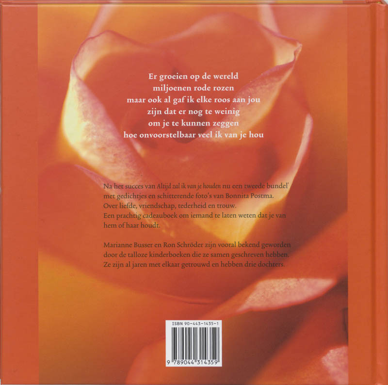 Omdat Je Zo Lief Bent achterkant