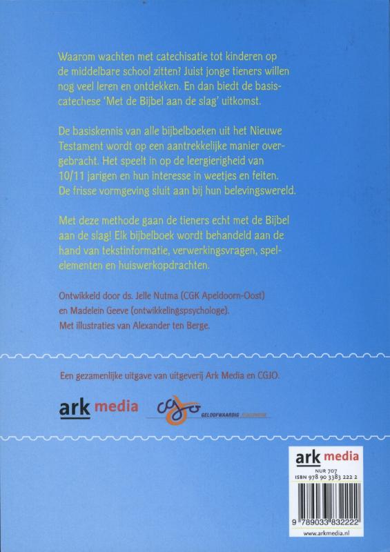 Met de Bijbel aan de slag achterkant
