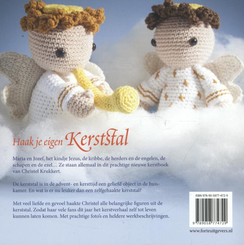 Haak je eigen kerststal achterkant