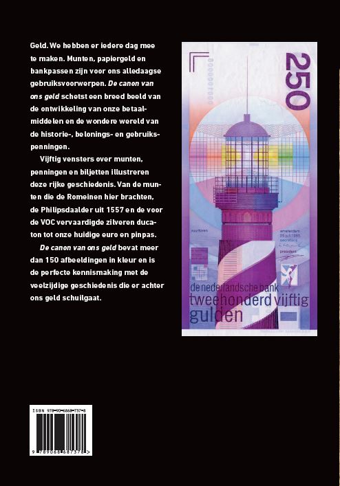 Canon van ons geld, De achterkant