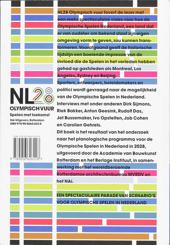 Nl28 Olympisch Vuur achterkant