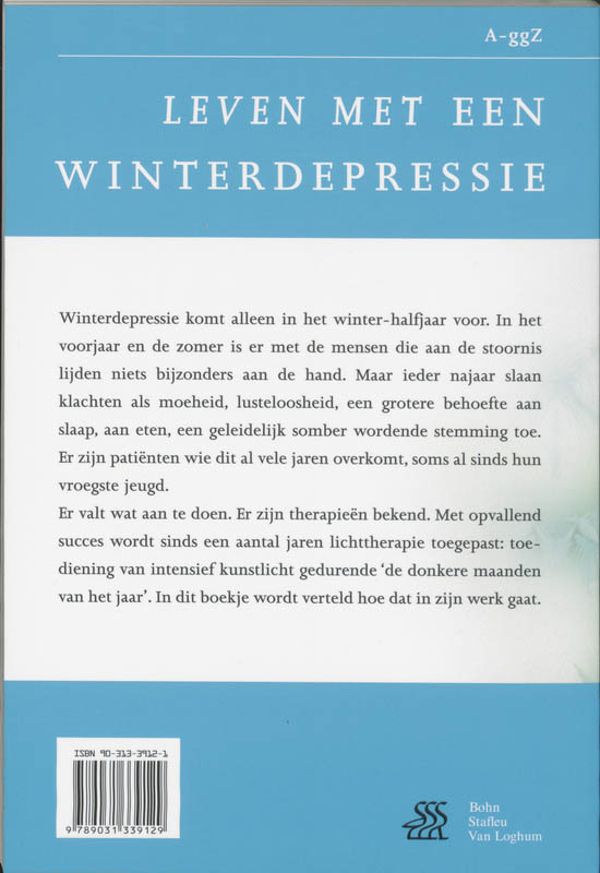 Leven met een winterdepressie / Van A tot ggZ achterkant
