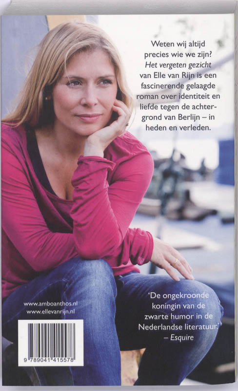 Het vergeten gezicht achterkant