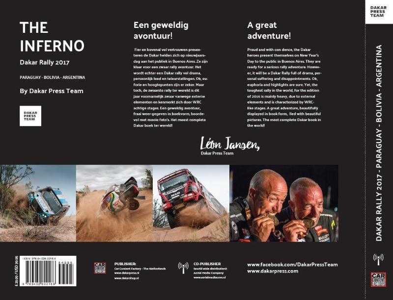 Dakar Rally 2017 achterkant