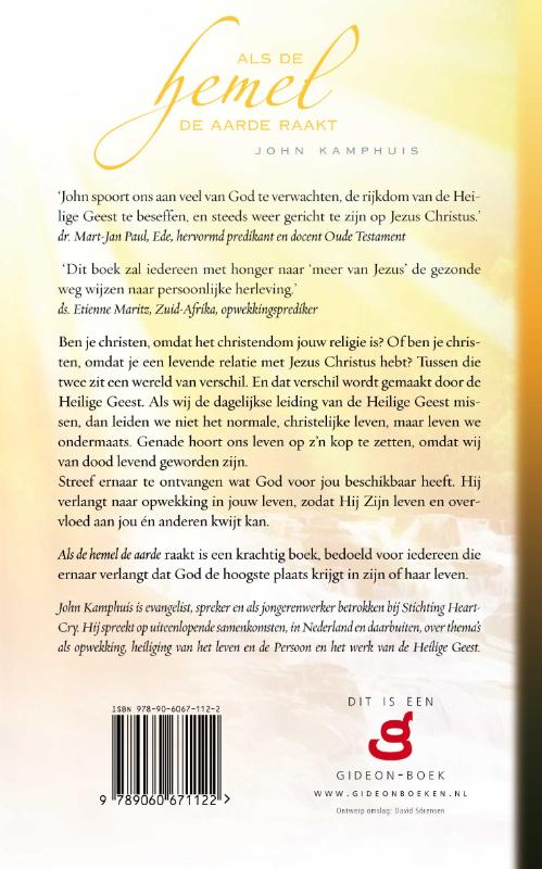 Als de hemel de aarde raakt achterkant