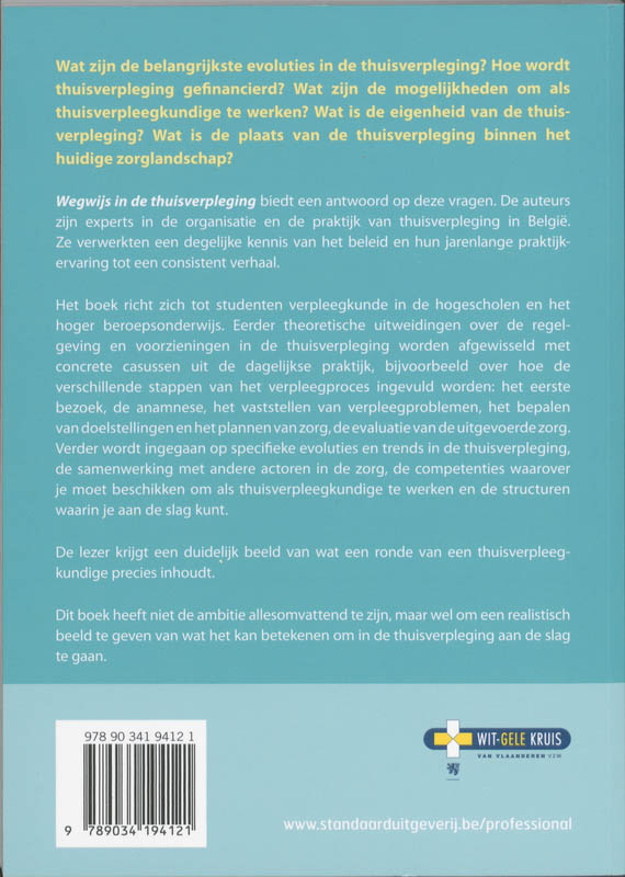 Wegwijs in de thuisverpleging achterkant