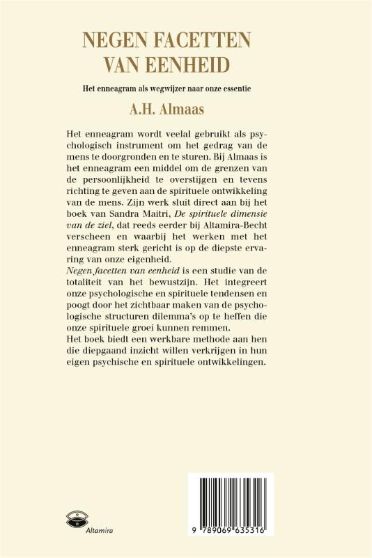 Negen facetten van eenheid achterkant