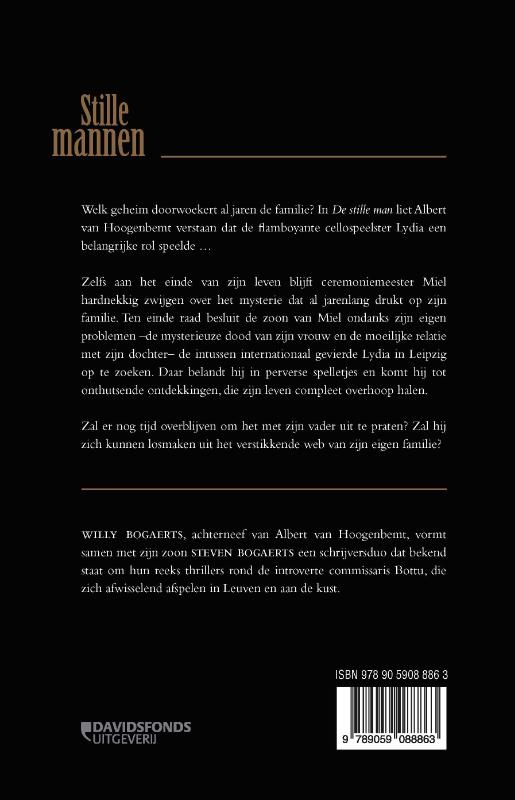 Stille mannen achterkant