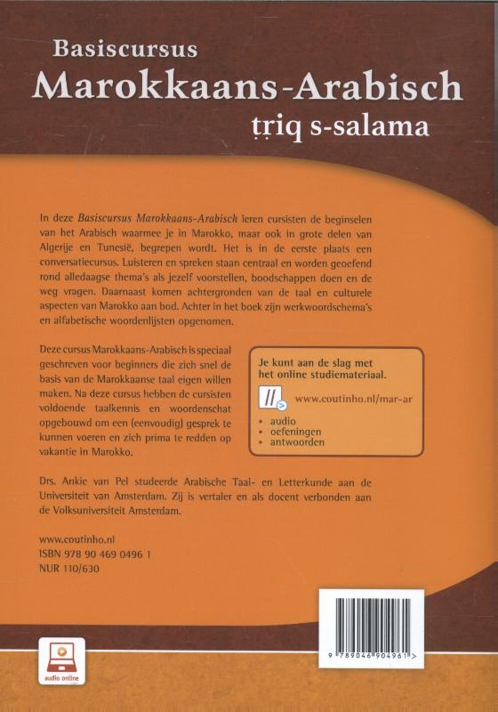 Basiscursus Marokkaans-Arabisch achterkant