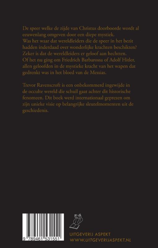 De lans van het lot achterkant