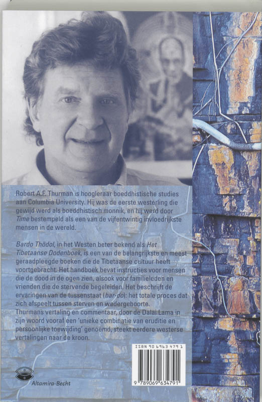 Het Tibetaanse Dodenboek achterkant