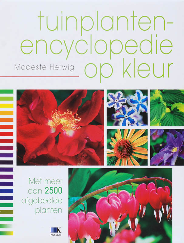Tuinplantenencyclopedie op kleur