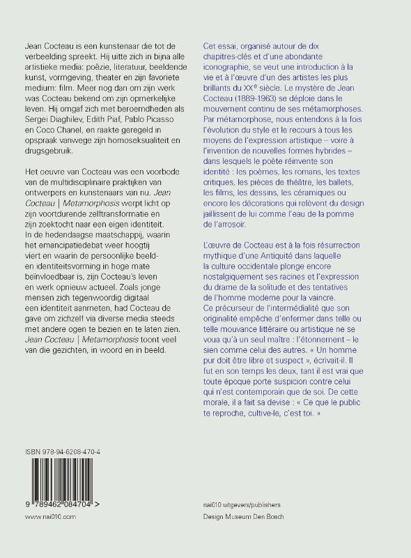 Jean Cocteau achterkant