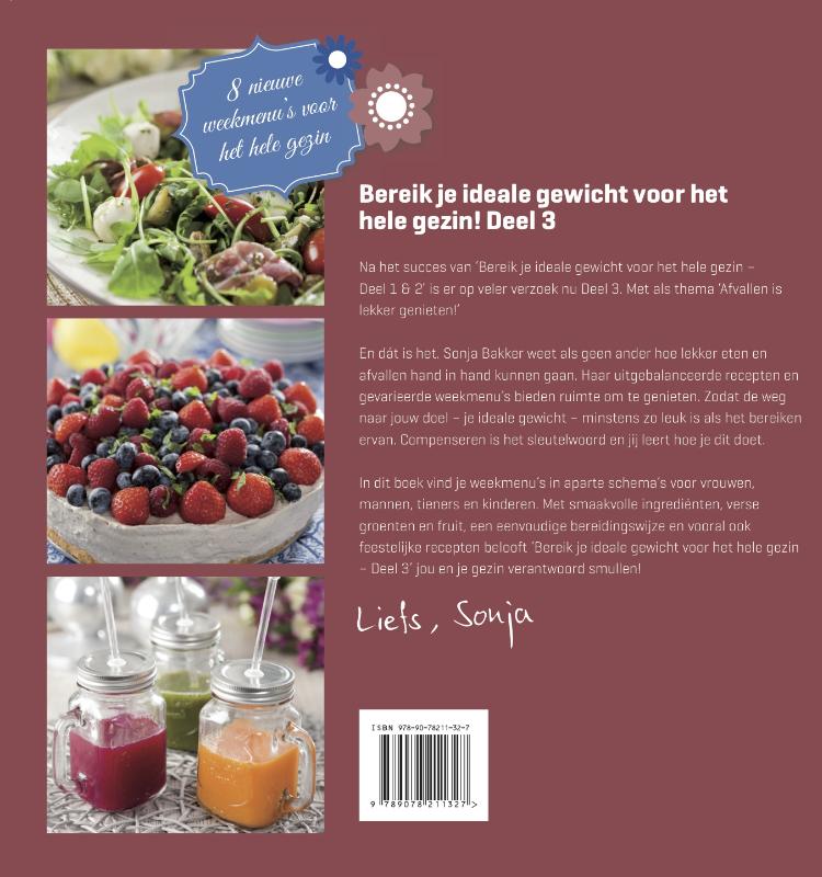 Bereik je ideale gewicht voor het hele gezin! 3 achterkant