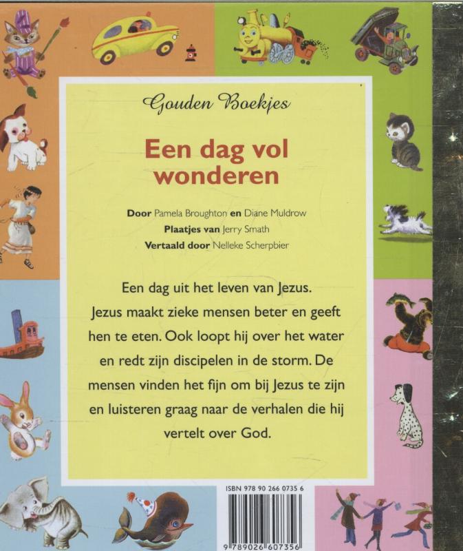 Een dag vol wonderen achterkant