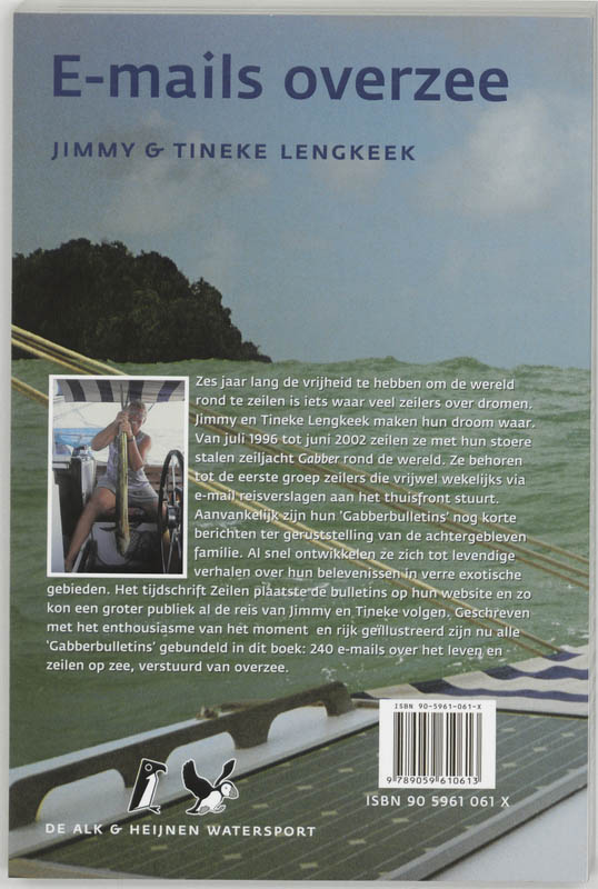 Emails Over Zee achterkant
