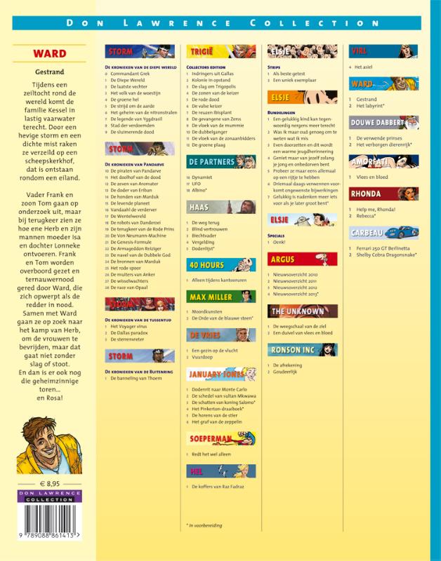 Gestrand / Ward / 1 achterkant