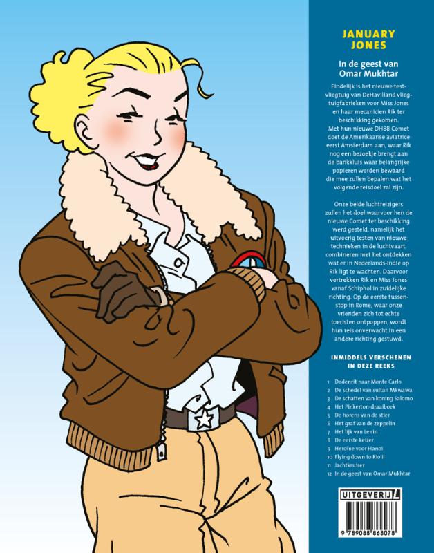 In de geest van Omar Mukhtar / January Jones / 12 achterkant