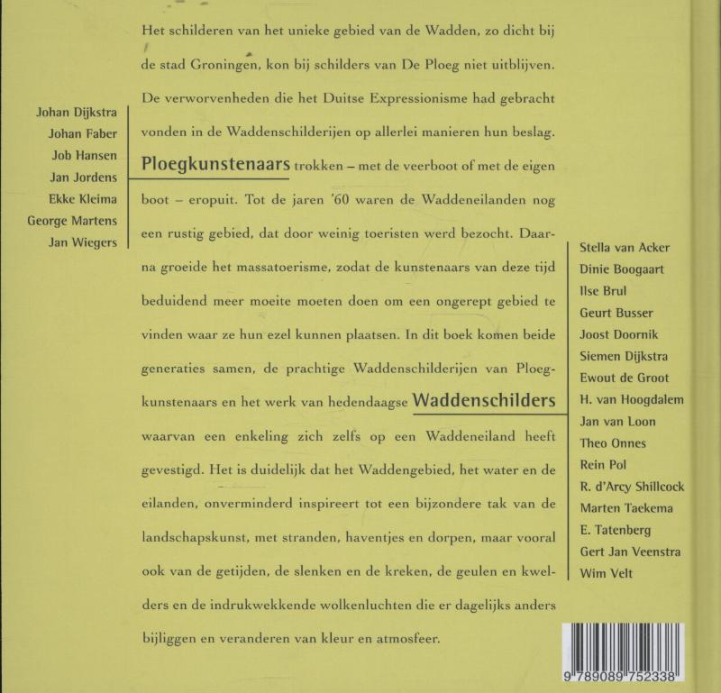 De Wadden en de ploeg achterkant