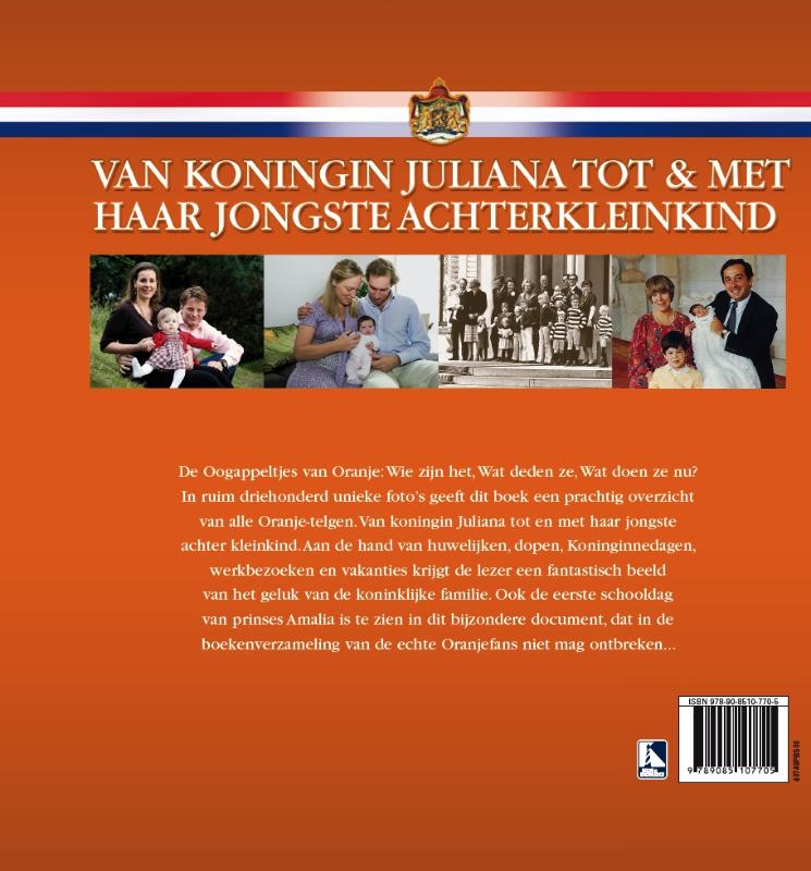 Oogappeltjes van Oranje achterkant