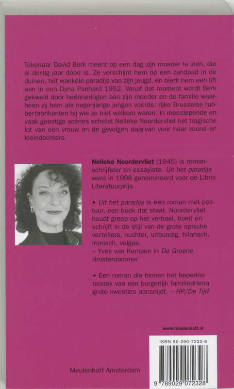 Uit Het Paradijs achterkant