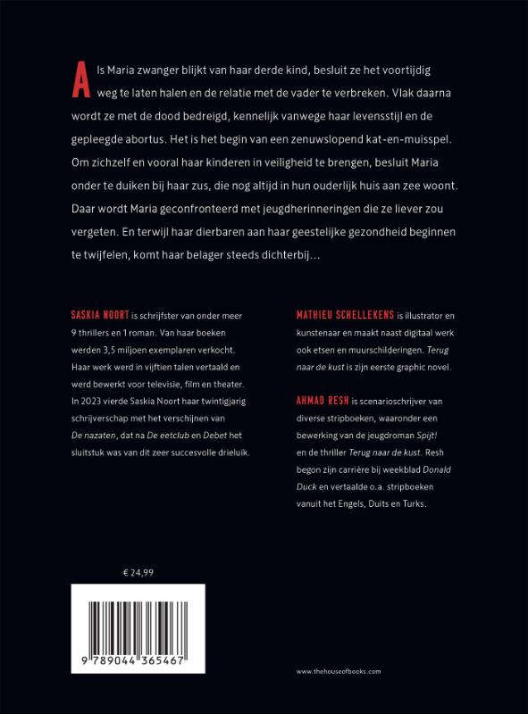 Terug naar de kust achterkant