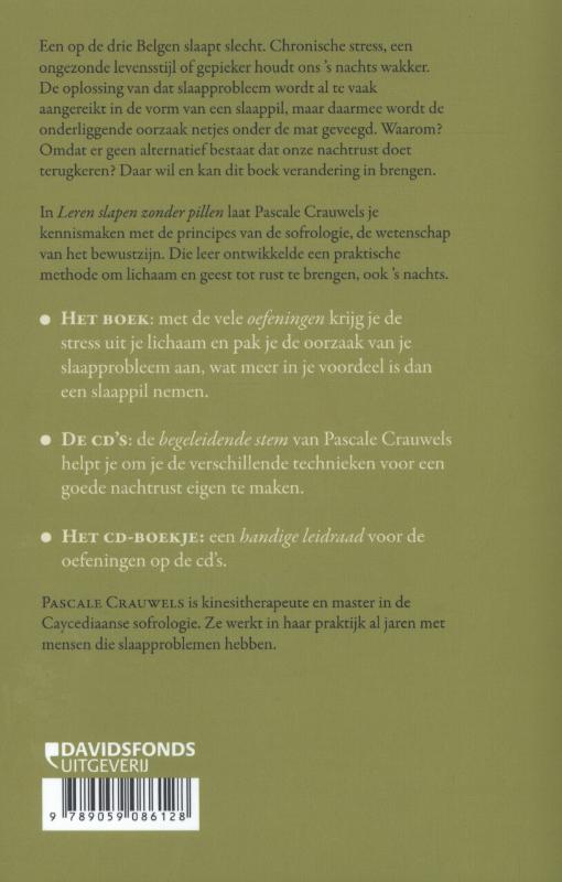 Leren slapen zonder pillen achterkant