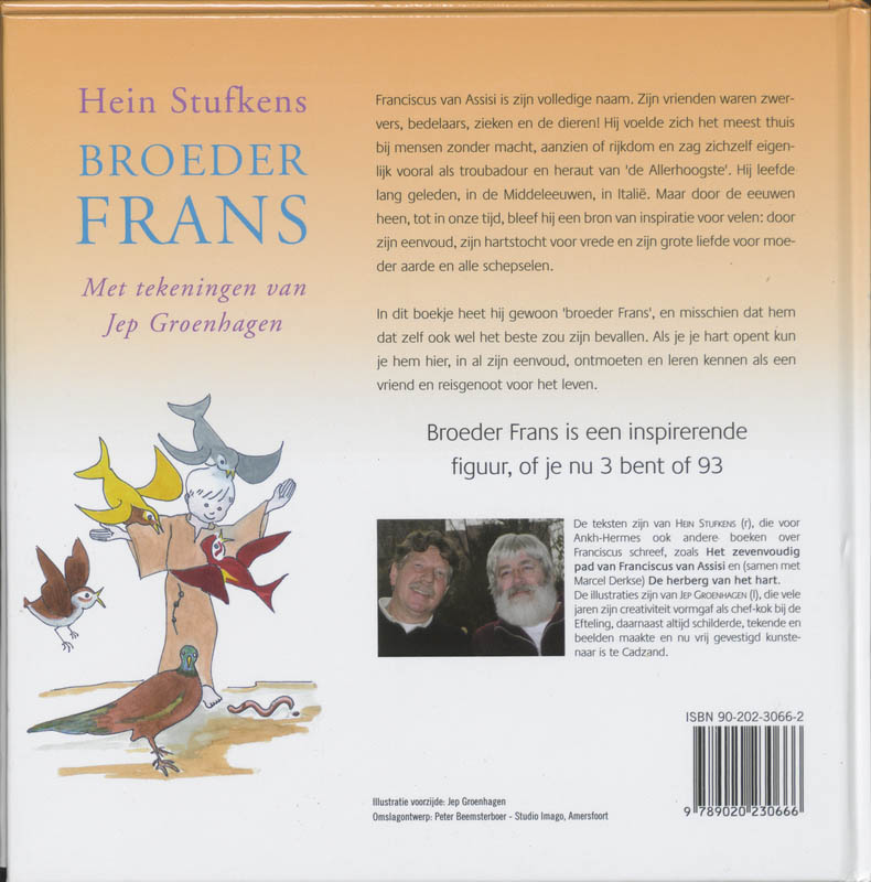 Broeder Frans achterkant