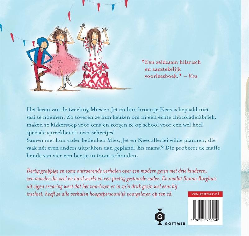 Scheetjesles / De bende van vier achterkant