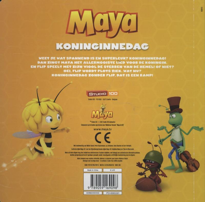 Koninginnedag / Maya achterkant