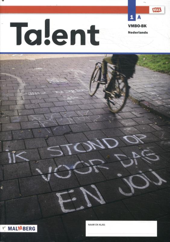 Talent 1 vmbo-bk Nederlands Leerwerkboek A