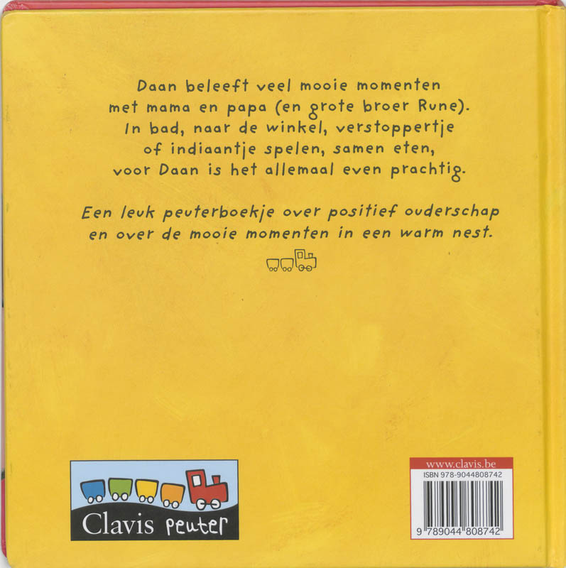 Daan Samen Met Papa En Mama achterkant