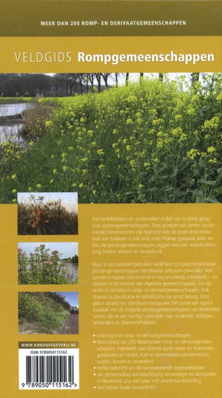 Veldgids 17 -   Veldgids Rompgemeenschappen achterkant