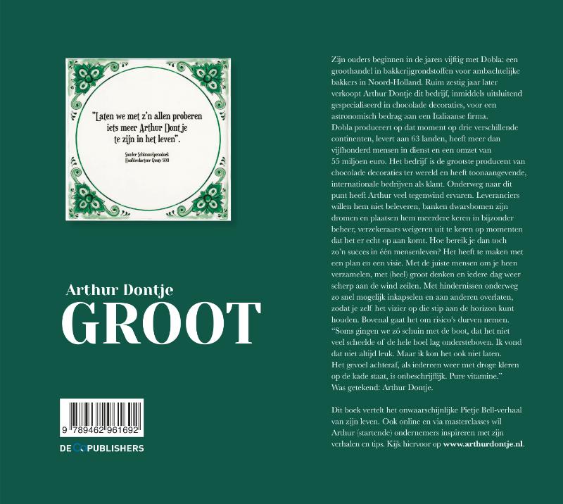 Groot achterkant
