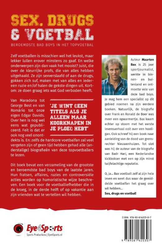 Sex, drugs & voetbal achterkant