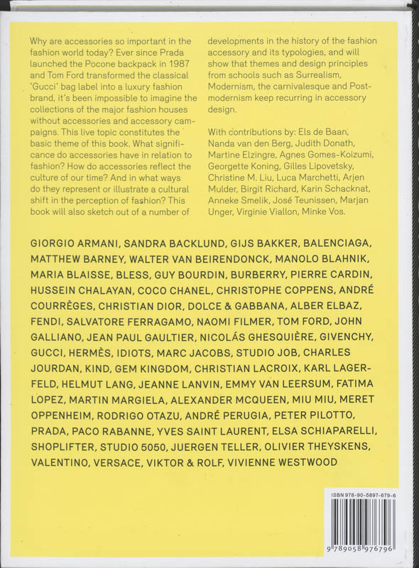 Fashion and Accessories achterkant