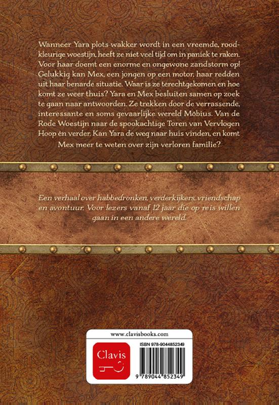 De Rode Woestijn / De Möbiuskronieken achterkant