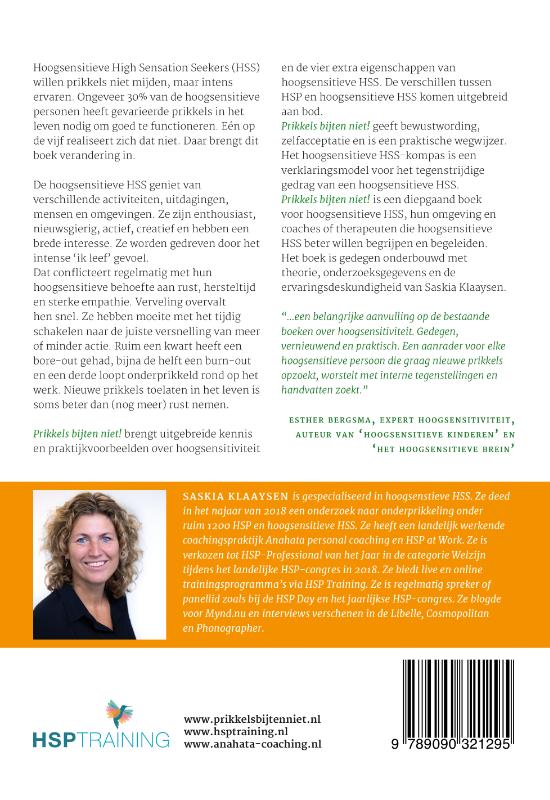 Prikkels bijten niet! achterkant