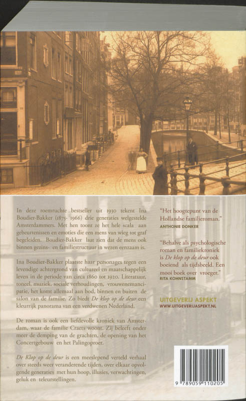 De klop op de deur achterkant