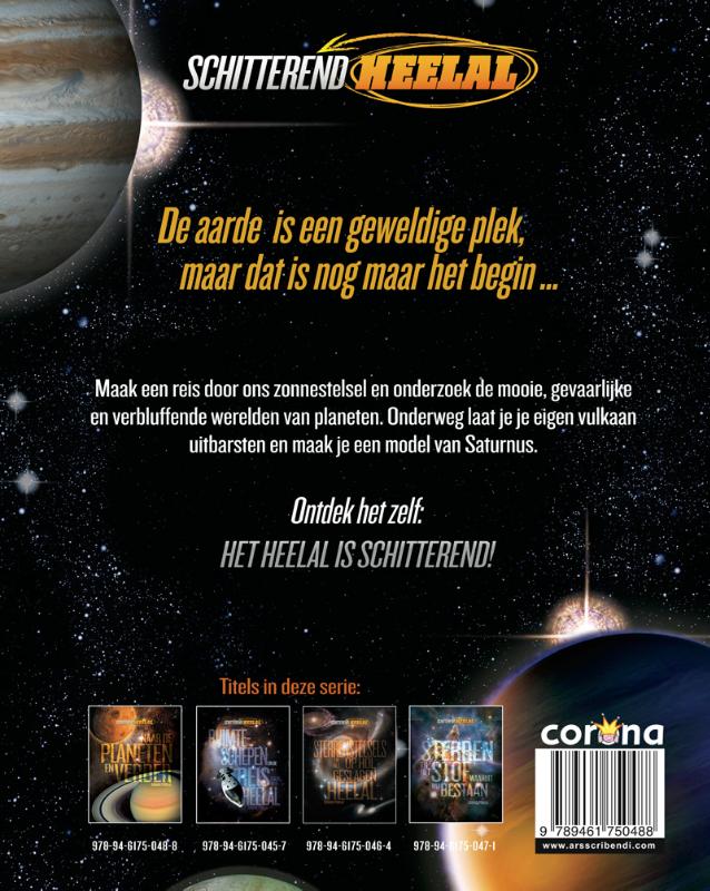 Naar de planeten / Schitterend Heelal achterkant