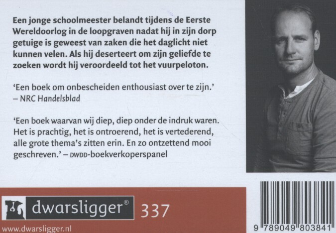 Meester Mitraillette achterkant